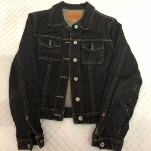 Guess Denim Jacket in Black